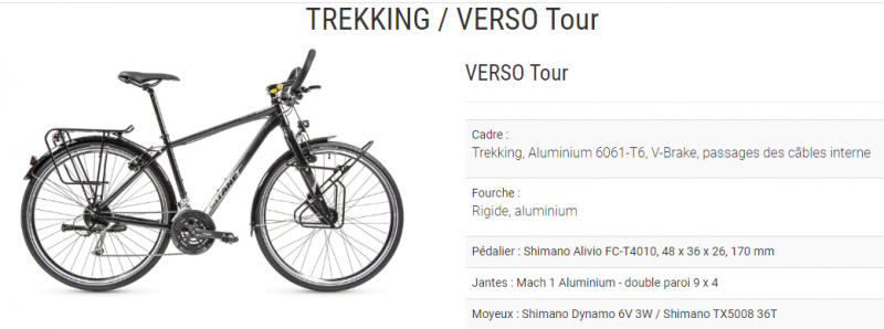 VERSO TOUR  1049 €